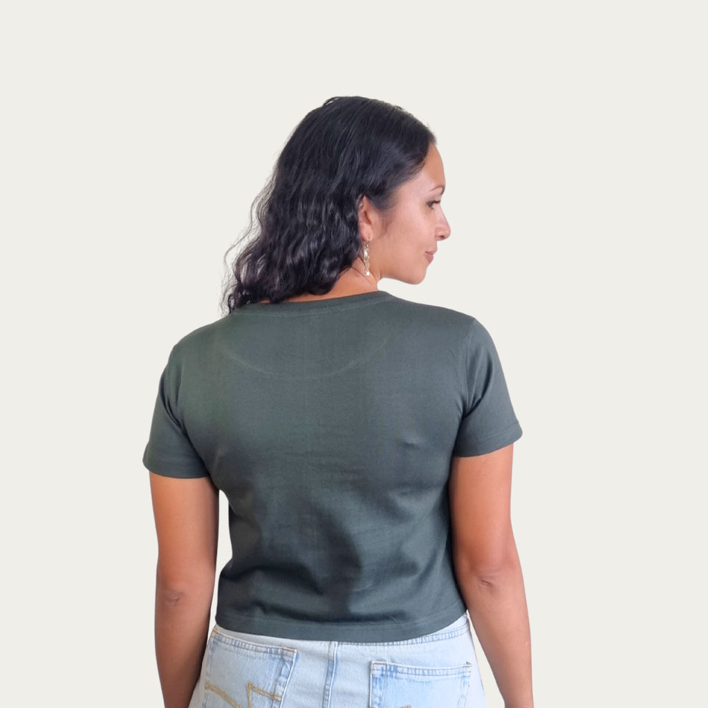 You Can’t Buy Love Crop Top