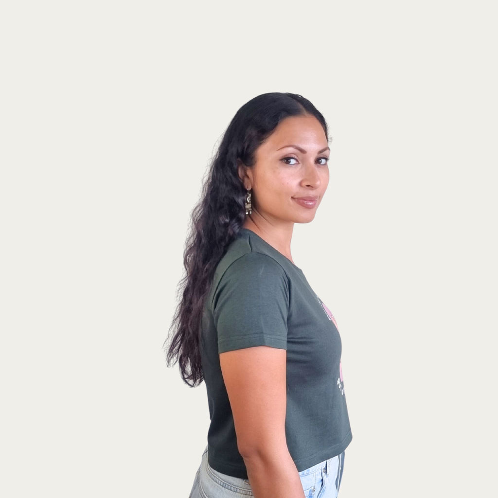 You Can’t Buy Love Crop Top