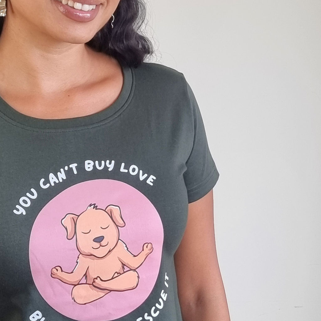 You Can’t Buy Love Crop Top