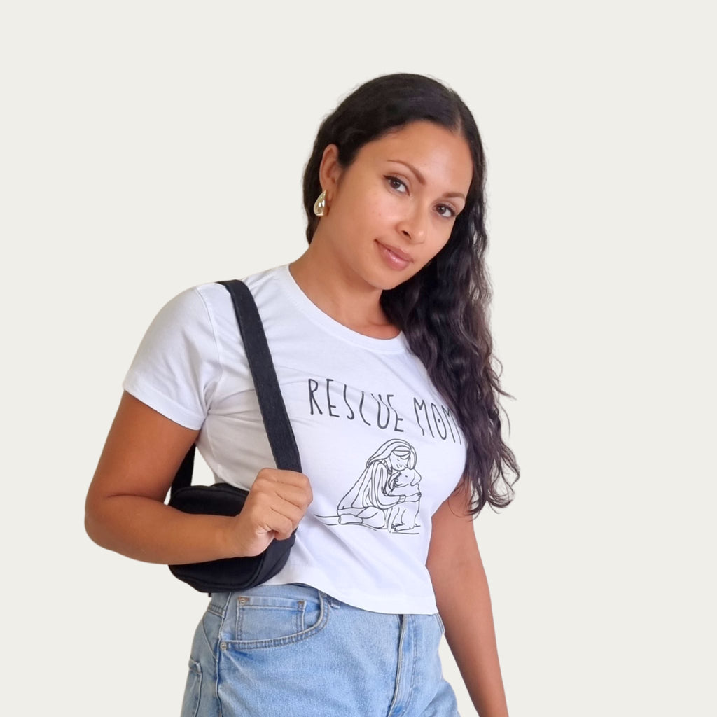 Rescue Mom Crop Top