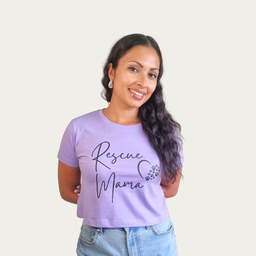 Rescue Mama Crop Top