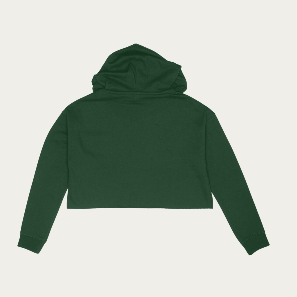 Save Our Street Dogs - Crop Hoodie (Multicolor text)