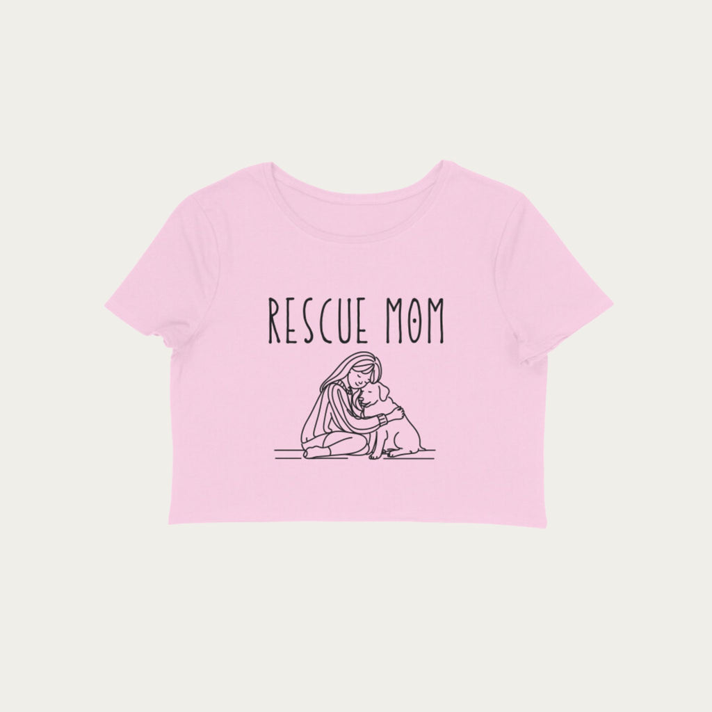 Rescue Mom Crop Top
