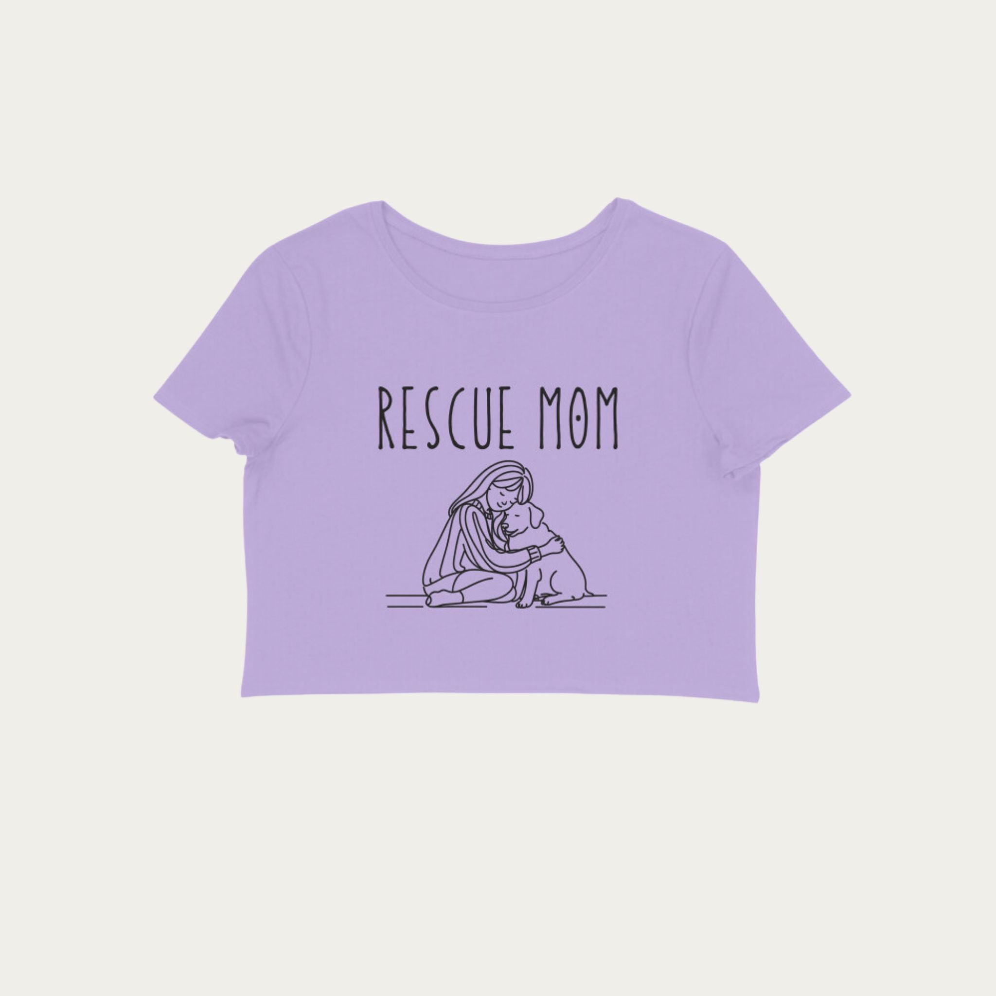 Rescue Mom Crop Top