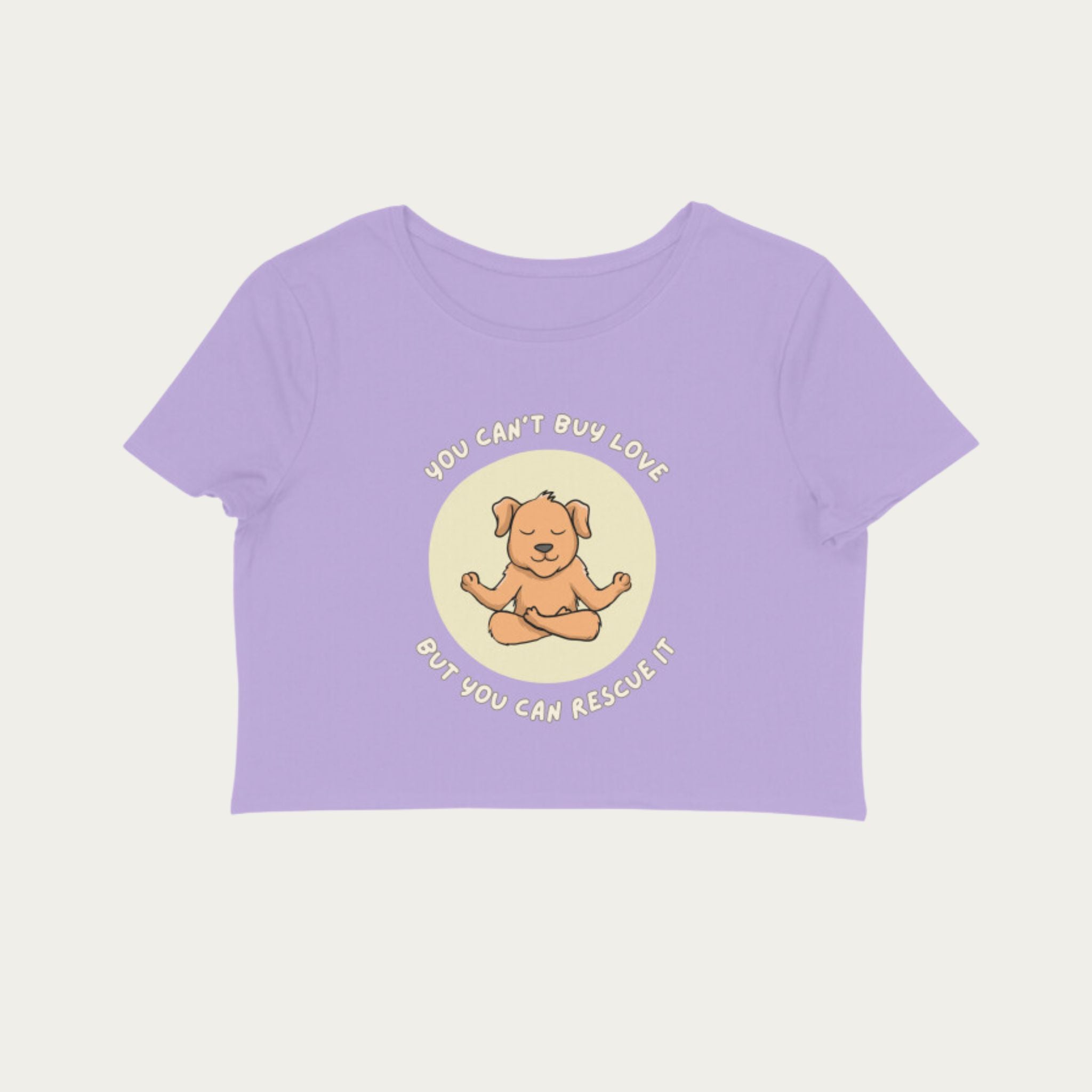 You Can’t Buy Love Crop Top