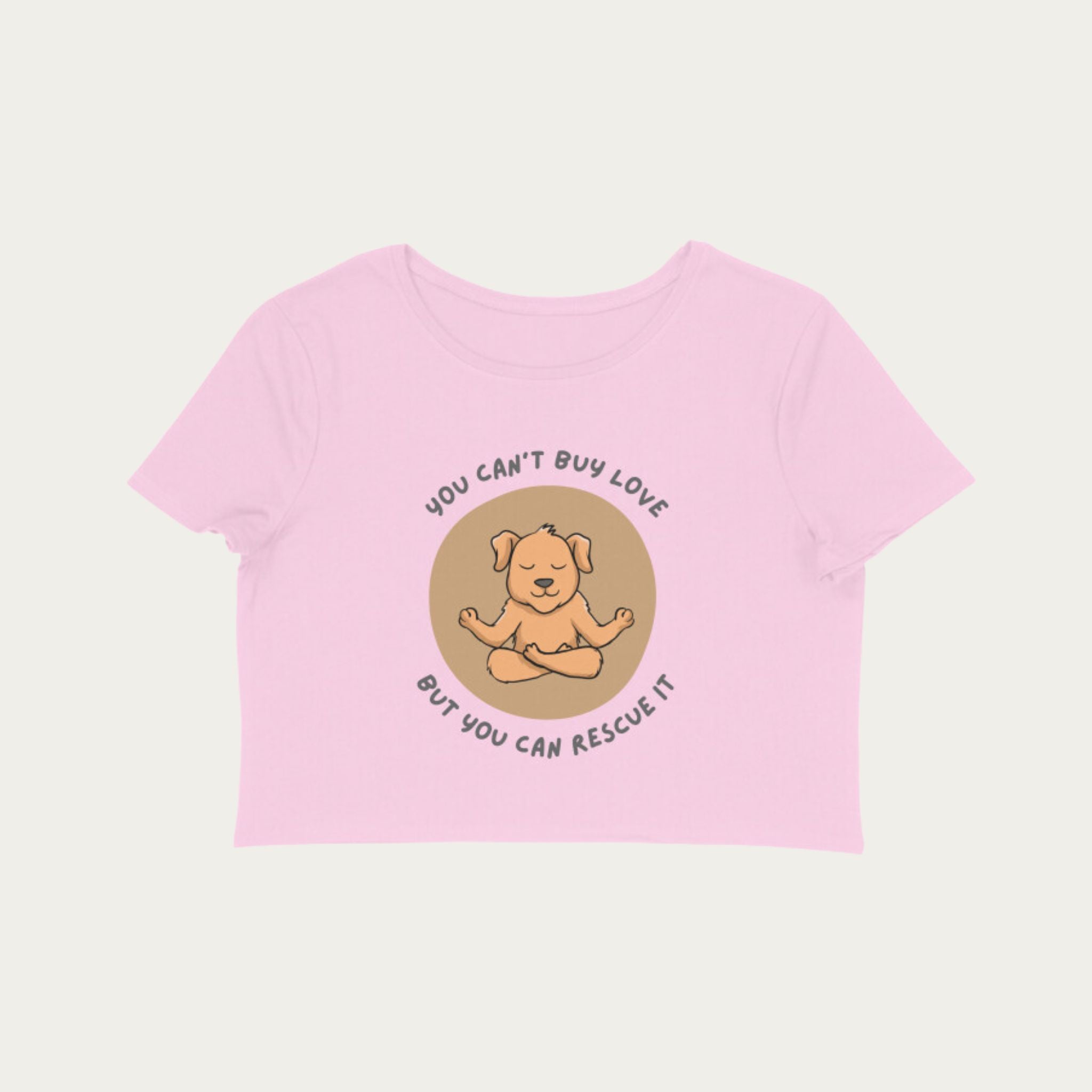 You Can’t Buy Love Crop Top