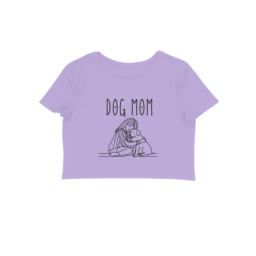 Dog Mom Crop Top