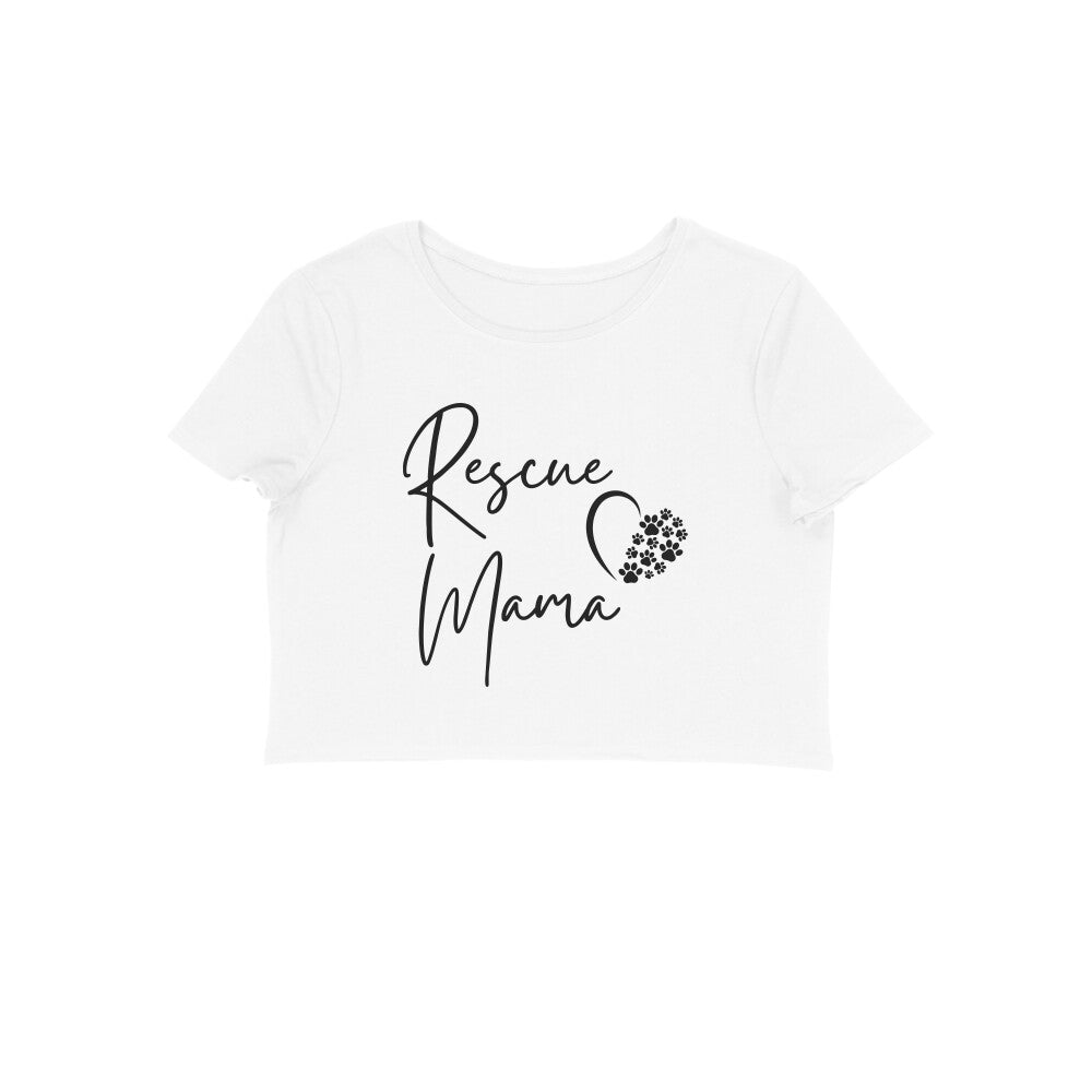 Rescue Mama Crop Top